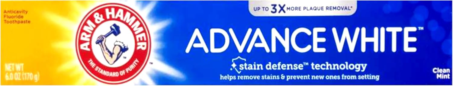 Arm & Hammer Advance White Extreme Whitening Toothpaste 6 oz, Pack of 6 - view 5